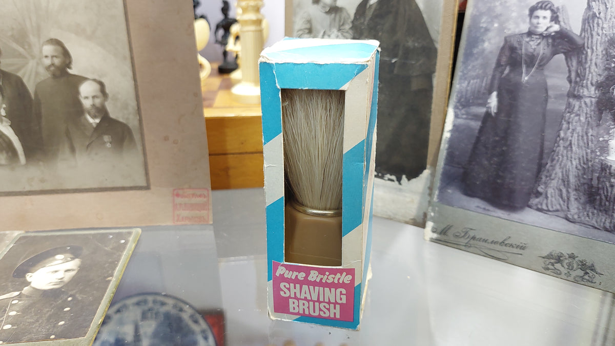 New Vintage DDR Shaving Brush Handle. Father's Day gift for him Wet shave brush. Wet shave brush handle for men.