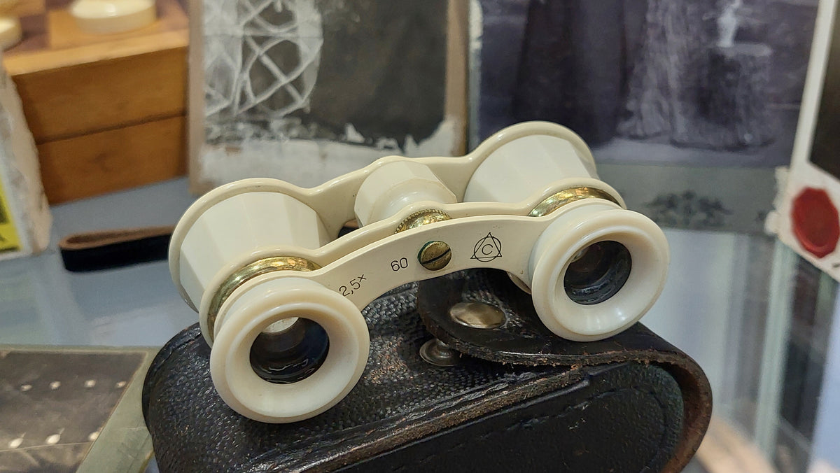 Soviet theater binoculars made in the USSR.