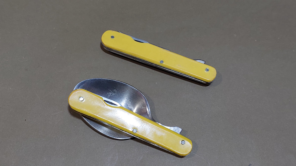 tourist set spoon fork Vintage.