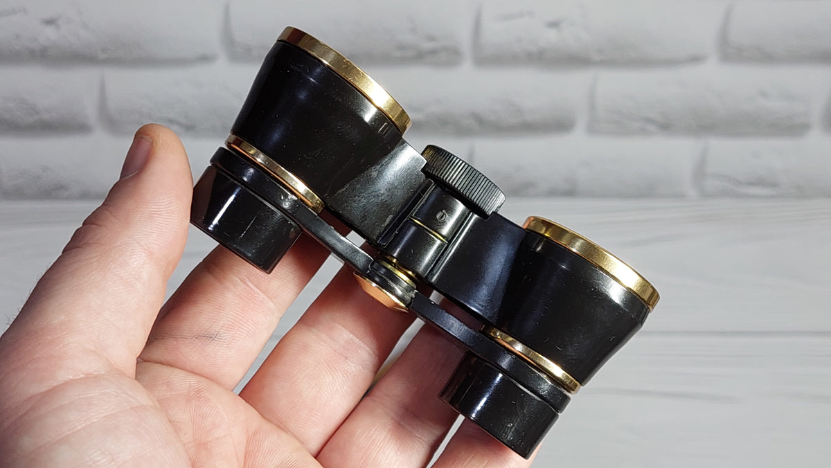 theater binoculars , - Antique opera binoculars - Pocket binoculars in a case