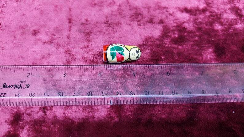 Russian Matryoshka/Baboeshka - 1990 - wood - hand painted - made in USSR