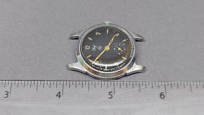 Soviet vintage watch Svet (Light) 16 jewels. Mechanical clock of the USSR. 1960. Russian rare watch, mechanical men's watch Mayak.
