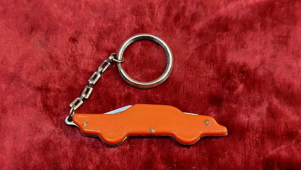 Soviet Vintage Knife Keychain machine, Russian keychain knife, USSR folding knife, Russian collectible knife