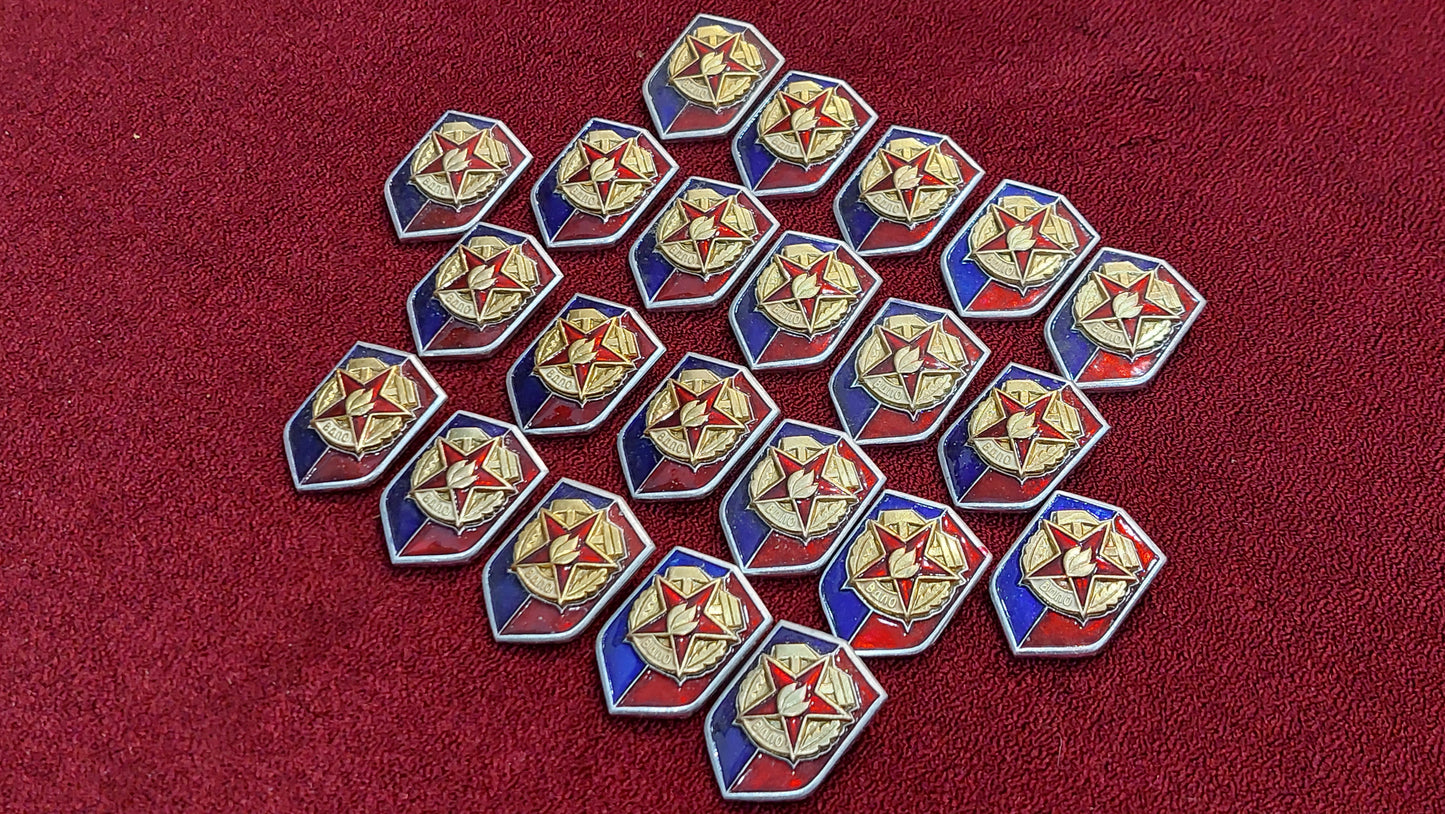 Breastplate of a fire volunteer of the USSR 22 pcs.