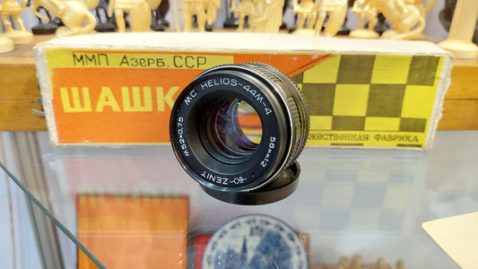 Soviet vintage lens Helios 44M-4 NEW!!! 58mm 1:2 M42. Russian lens Zenith USSR.