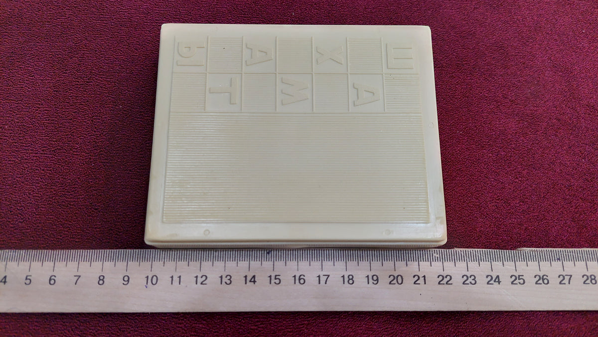 Beautiful authentic Soviet travel pocket chess, Russian USSR, 1988s vintage antique.