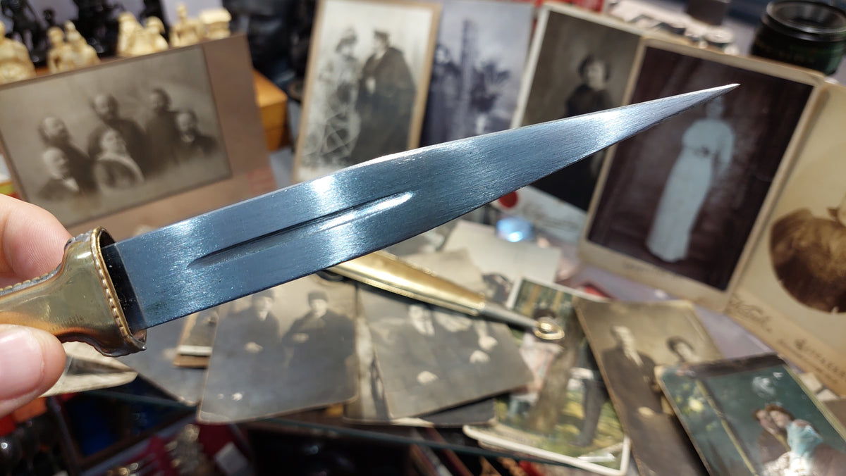 Kitchen knife. Knife dagger khentmei.Knife handmade. East style.