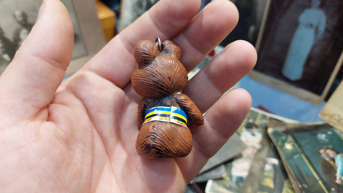 keychain Olympic bear. Olympics 80. Bear on your keys.