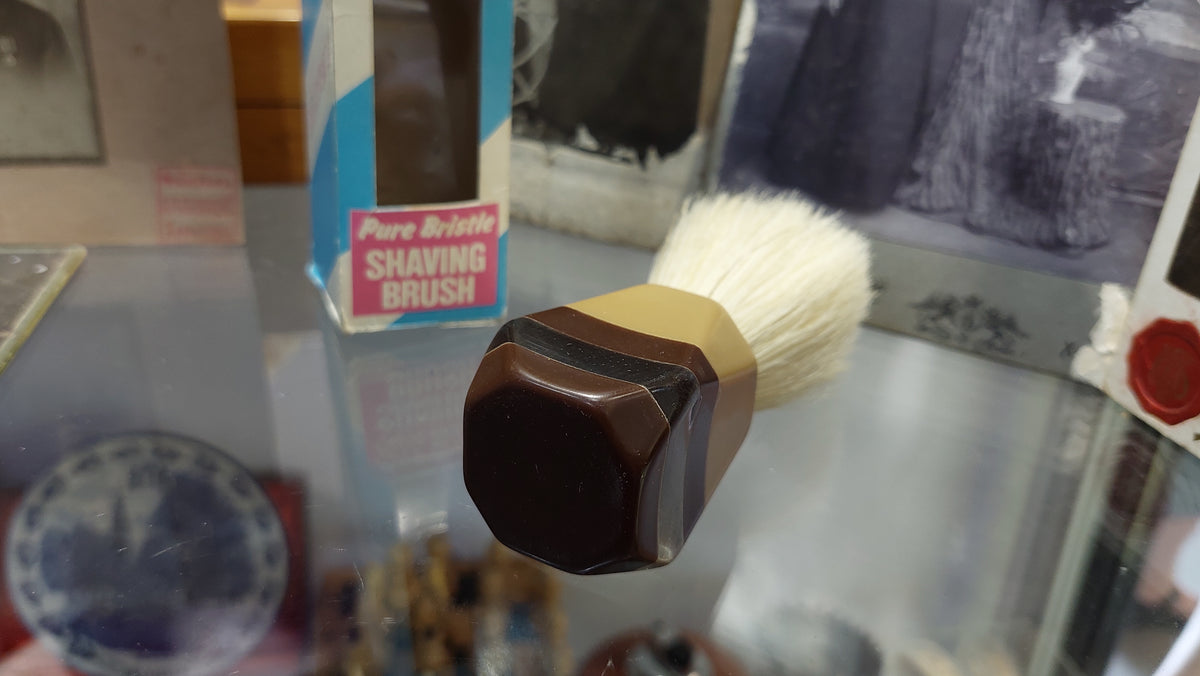 New Vintage DDR Shaving Brush Handle. Father's Day gift for him Wet shave brush. Wet shave brush handle for men.