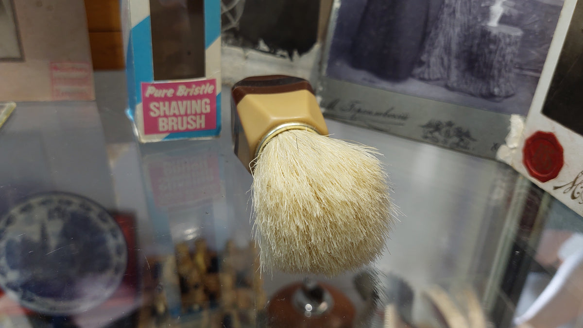 New Vintage DDR Shaving Brush Handle. Father's Day gift for him Wet shave brush. Wet shave brush handle for men.