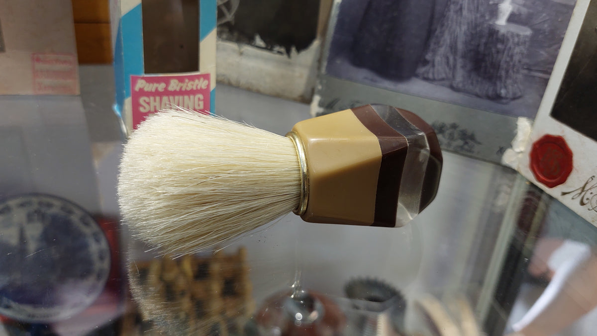 New Vintage DDR Shaving Brush Handle. Father's Day gift for him Wet shave brush. Wet shave brush handle for men.