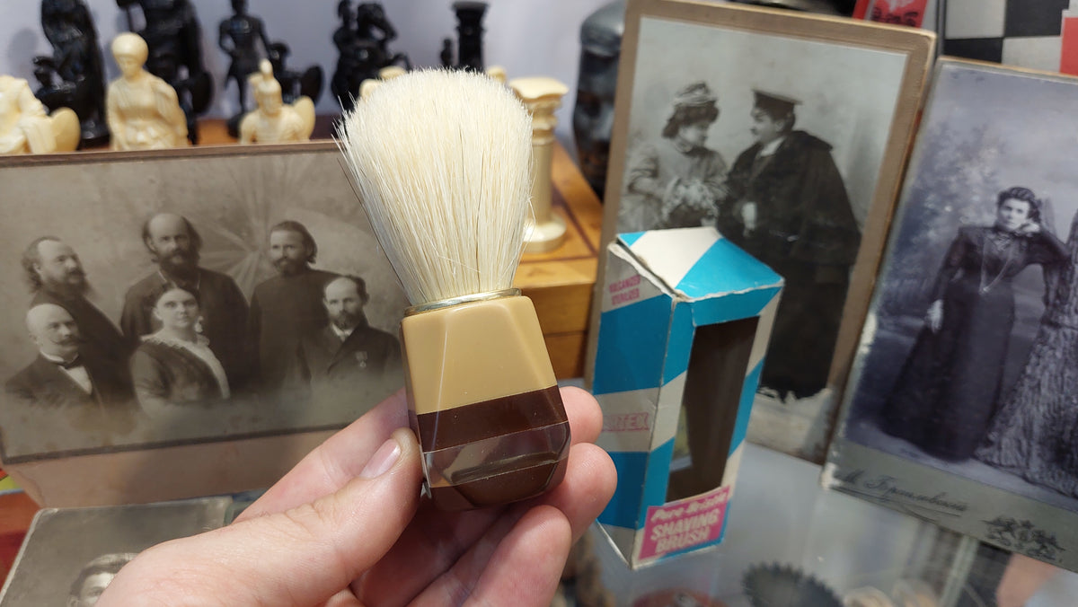 New Vintage DDR Shaving Brush Handle. Father's Day gift for him Wet shave brush. Wet shave brush handle for men.