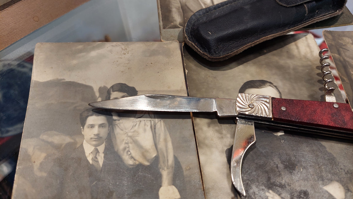 Folding penknife for tourism 1970s USSR.