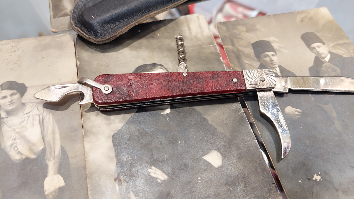 Folding penknife for tourism 1970s USSR.