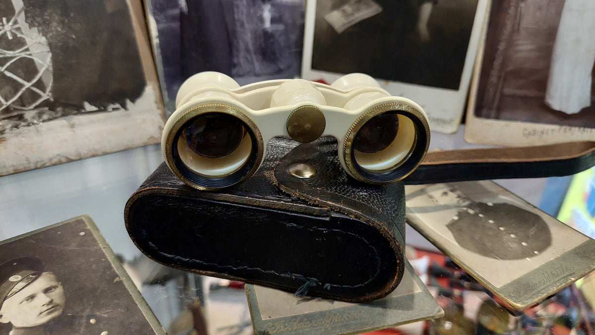 Soviet theater binoculars made in the USSR.