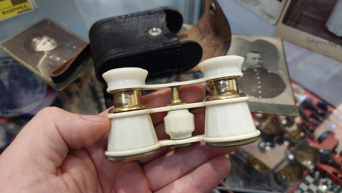 Soviet theater binoculars made in the USSR.