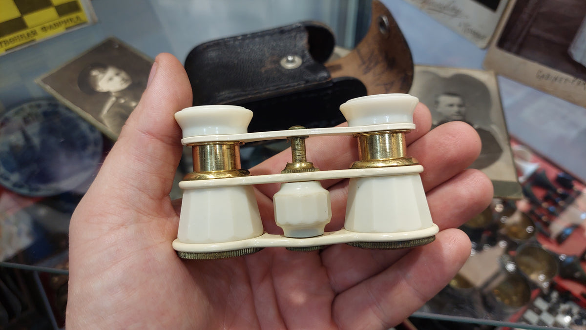 Soviet theater binoculars made in the USSR.