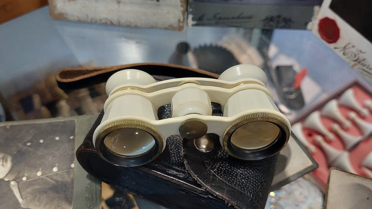 Soviet theater binoculars made in the USSR.