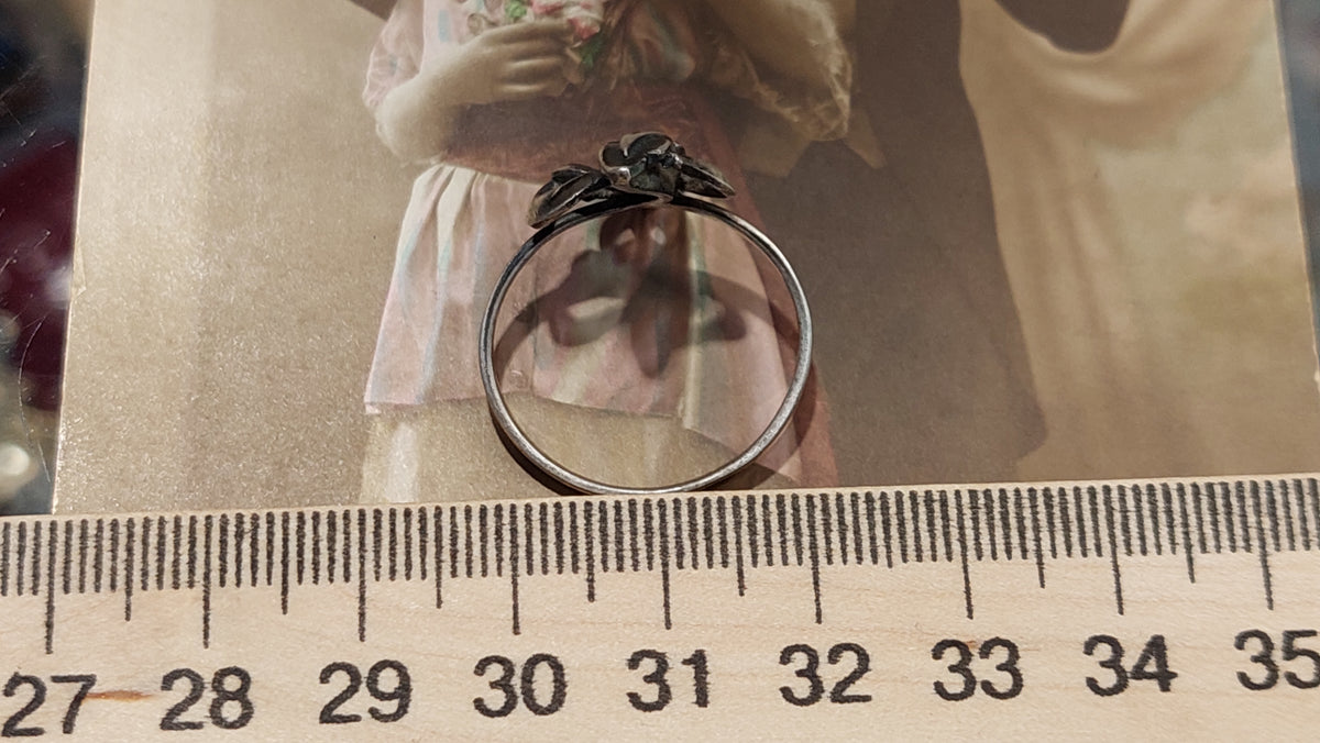 875 standard silver ring USSR 70 years.