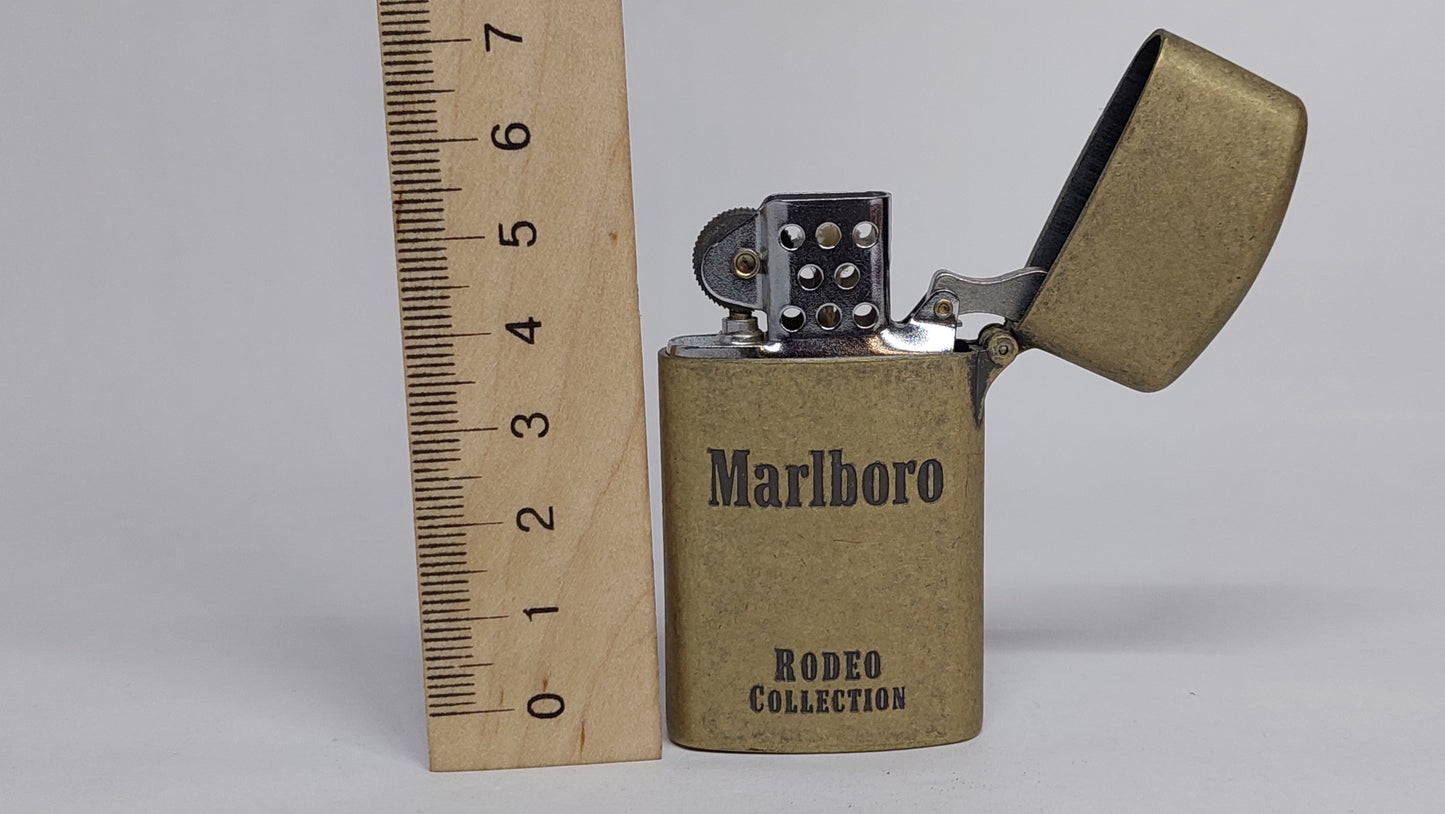 Vintage Military Art Original lighter from the Rodeo collection. Cowboy 90s