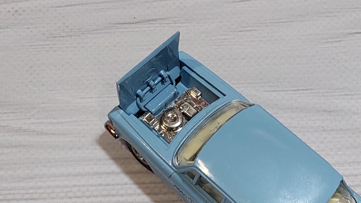 Vintage toy Moskvich 412 TAXI, model 1:43, original toy