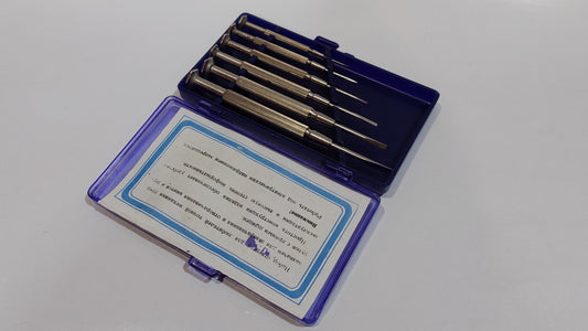 A set of screwdrivers for lovers of precision mechanics, 1982.