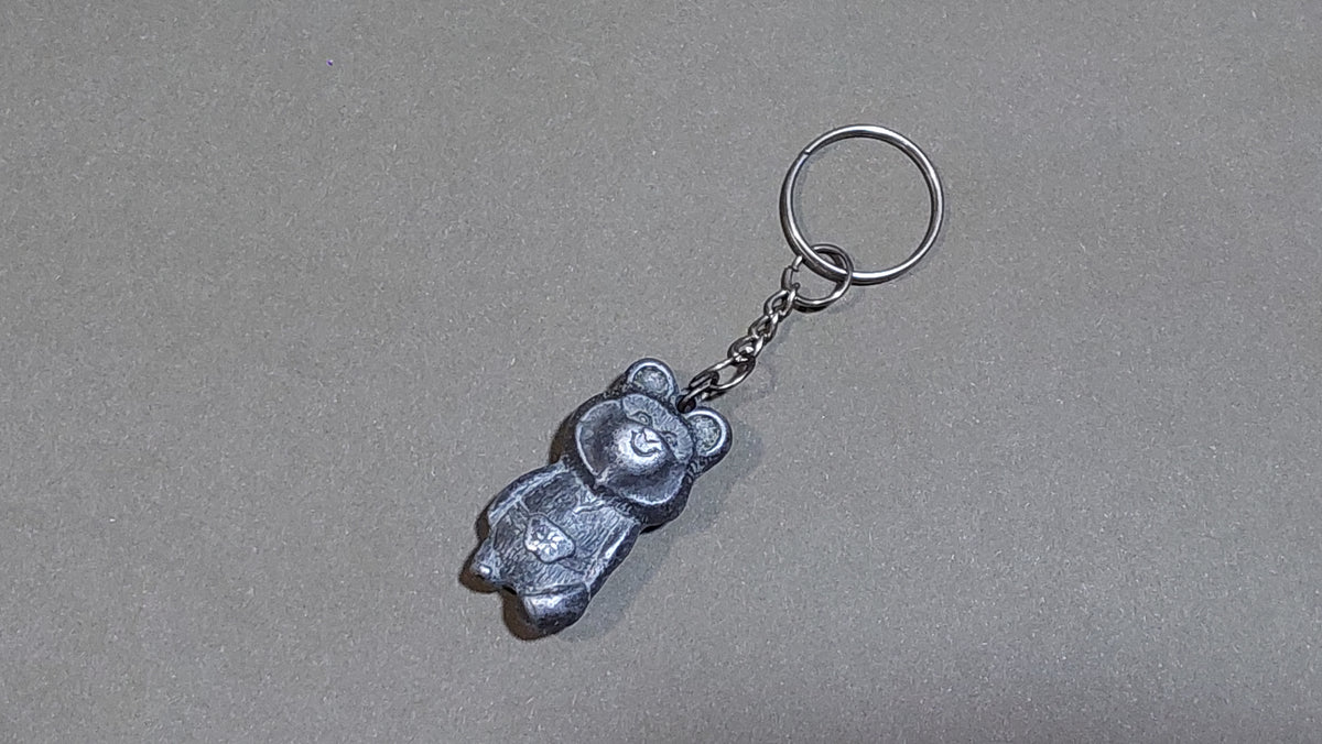 Vintage Soviet keychain Olympic bear, keychain Olympics 1980, Olympics 80, Olympic bear symbol of the Olympics.