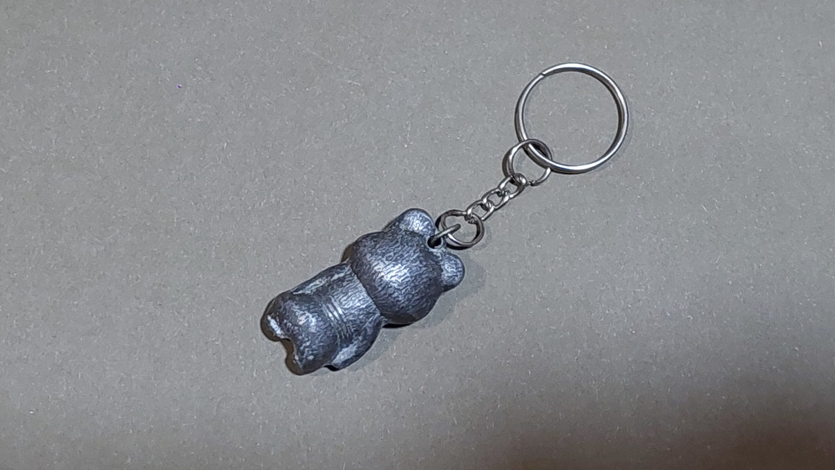 Vintage Soviet keychain Olympic bear, keychain Olympics 1980, Olympics 80, Olympic bear symbol of the Olympics.