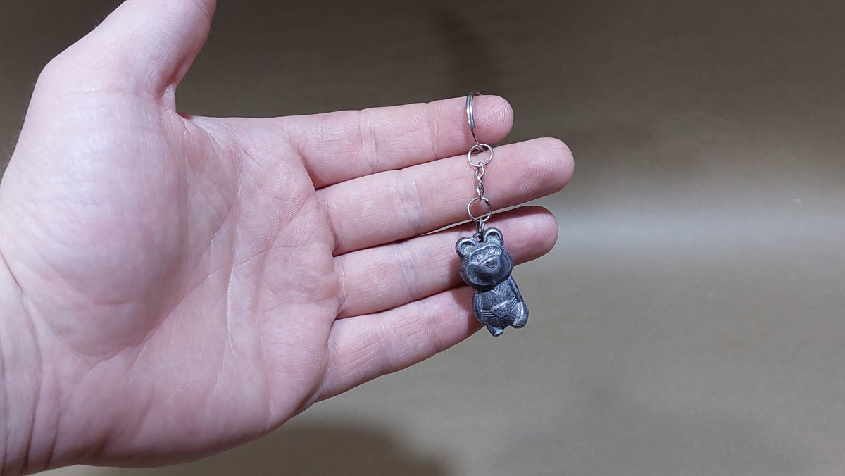 Vintage Soviet keychain Olympic bear, keychain Olympics 1980, Olympics 80, Olympic bear symbol of the Olympics.
