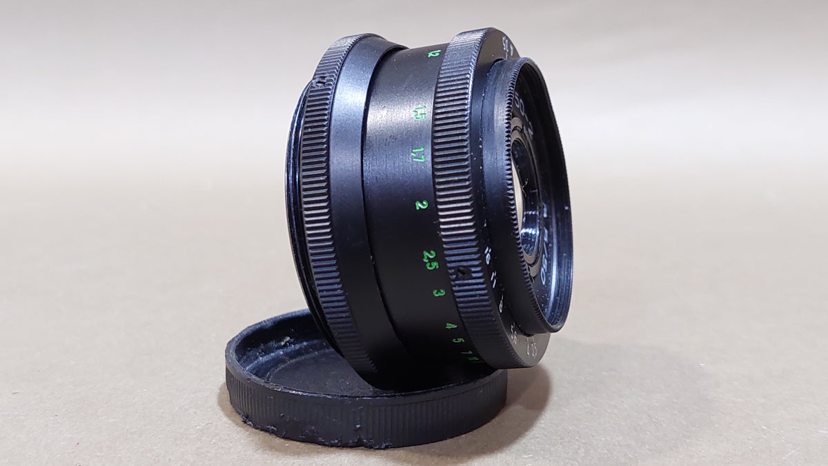 Soviet vintage lens Industar 50-2 50mm F3.5.M42mm.Russian vintage lens, USSR Photo Accessories, Soviet SLR lens