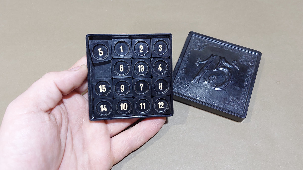 puzzle game game 15 logic game.