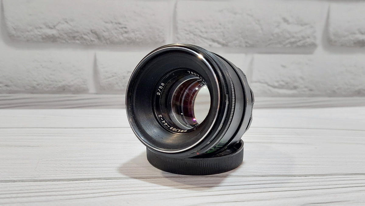 Soviet vintage lens Helios 44-2, 2\58 M42.