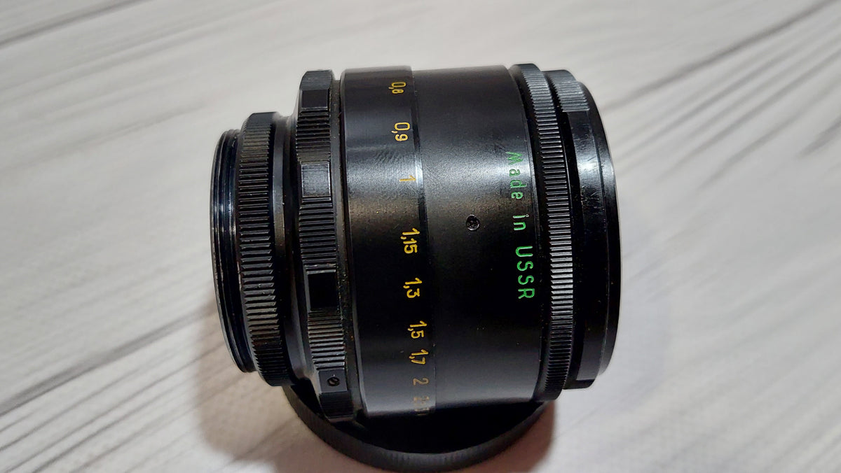 Soviet vintage lens Helios 44-2, 2\58 M42.