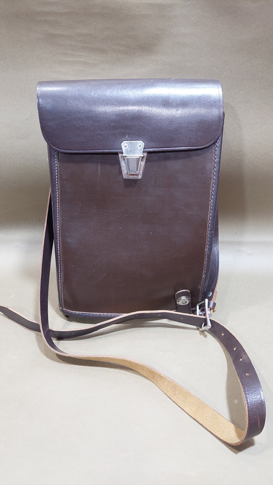Officer's leather bag-tablet for documents, maps, compass and other accessories. Used by officers of the Soviet Army.