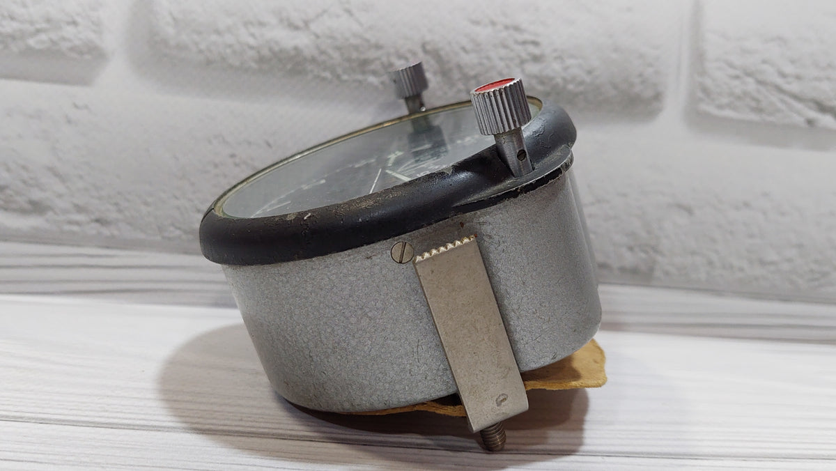 Rare Original Soviet Military Aviation Jet Watch ChP-60 Airplane Clock Stopwatch Chronograph USSR Vintage Soviet Cockpit Clock