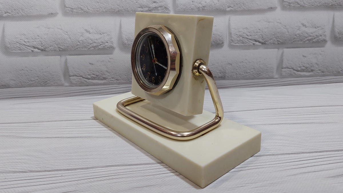 Soviet mechanical tank panel clock Time stopwatch ChChZ Zvezda