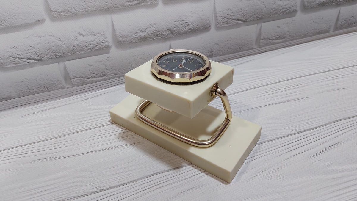 Soviet mechanical tank panel clock Time stopwatch ChChZ Zvezda