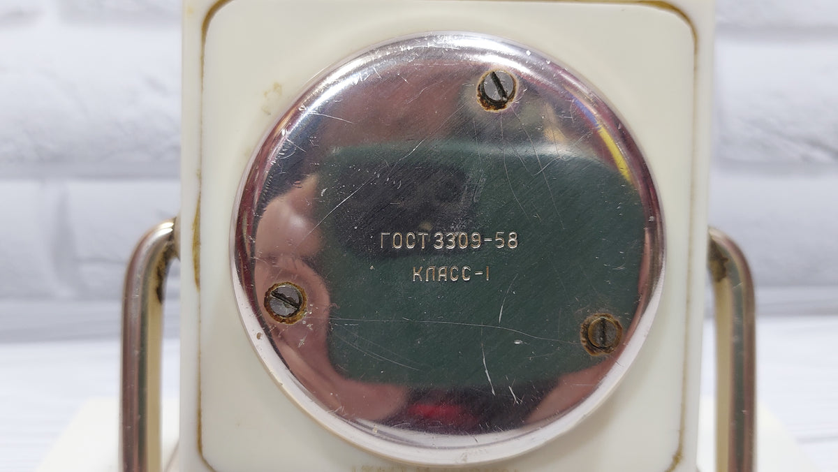 Soviet mechanical tank panel clock Time stopwatch ChChZ Zvezda