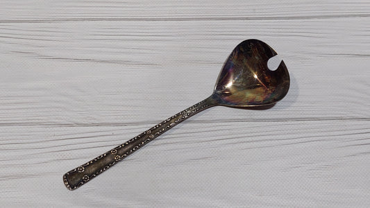 nickel silver salad spoon from the eighties Talitsky plant.