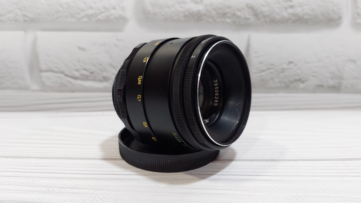 Soviet vintage lens Helios 44-2, 2\58 M42.