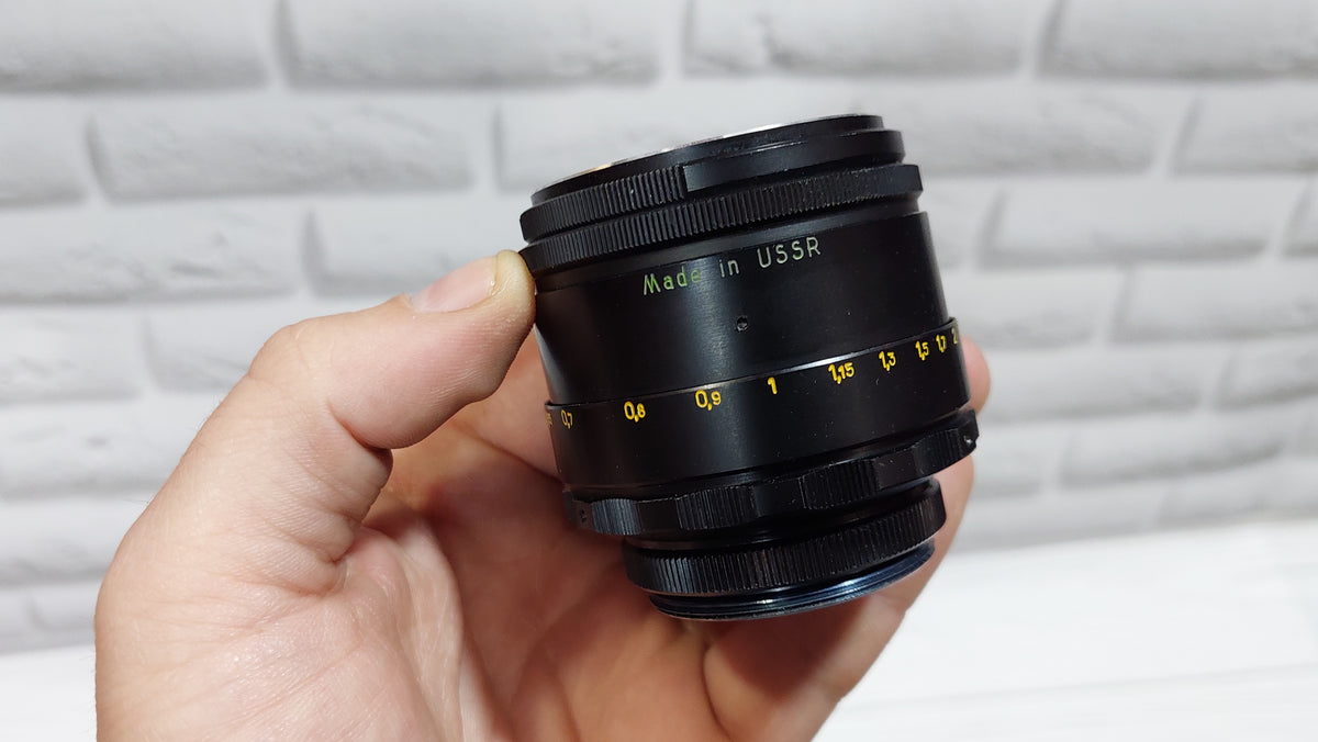 Soviet vintage lens Helios 44-2, 2\58 M42.