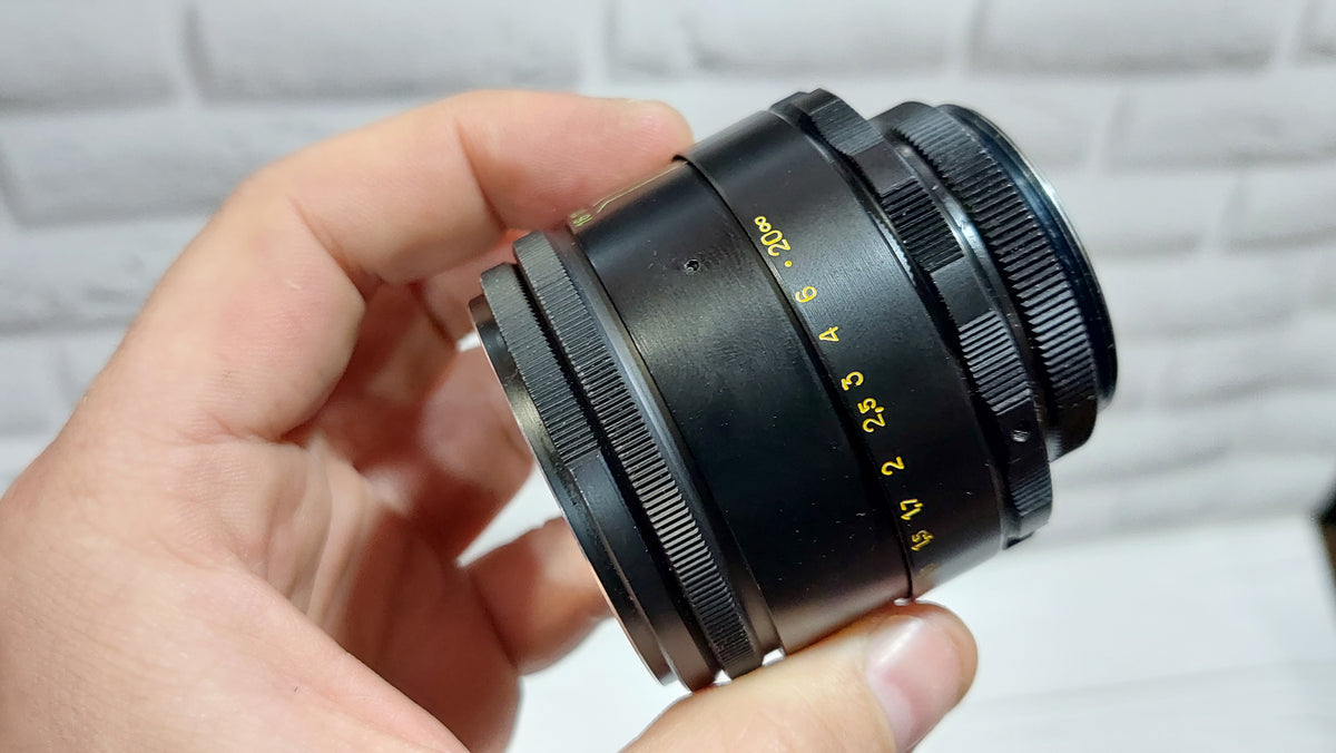 Soviet vintage lens Helios 44-2, 2\58 M42.
