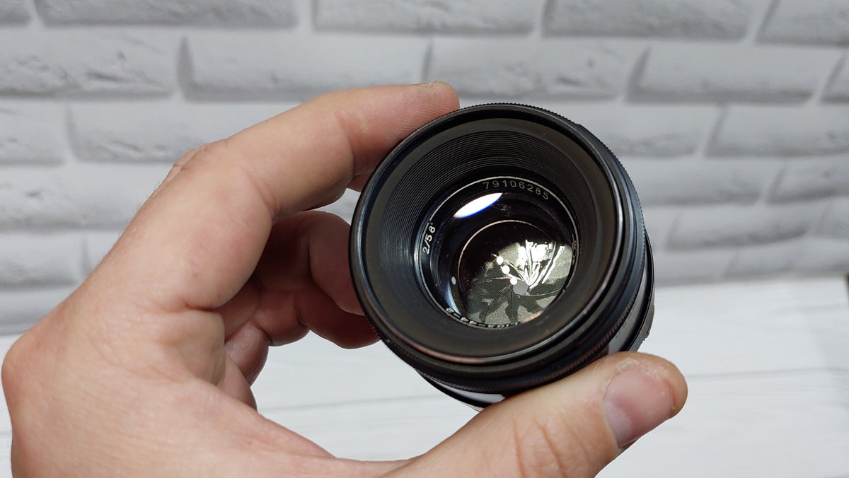 Soviet vintage lens Helios 44-2, 2\58 M42.