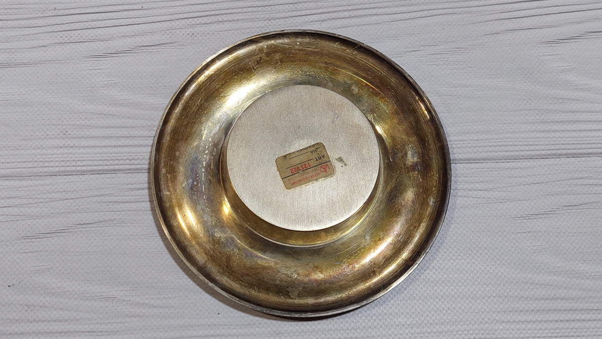 Vintage brass ashtray made in India.