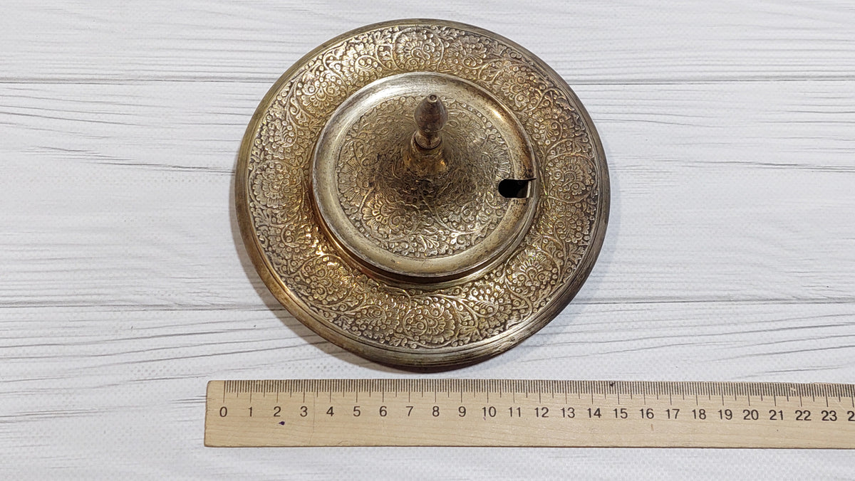 Vintage brass ashtray made in India.