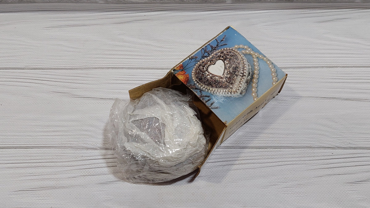 Beautiful heart shaped box