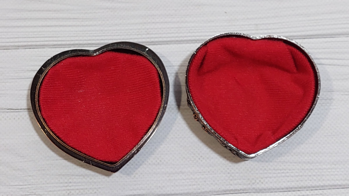 Beautiful heart shaped box
