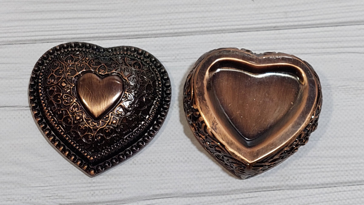 Beautiful heart shaped box