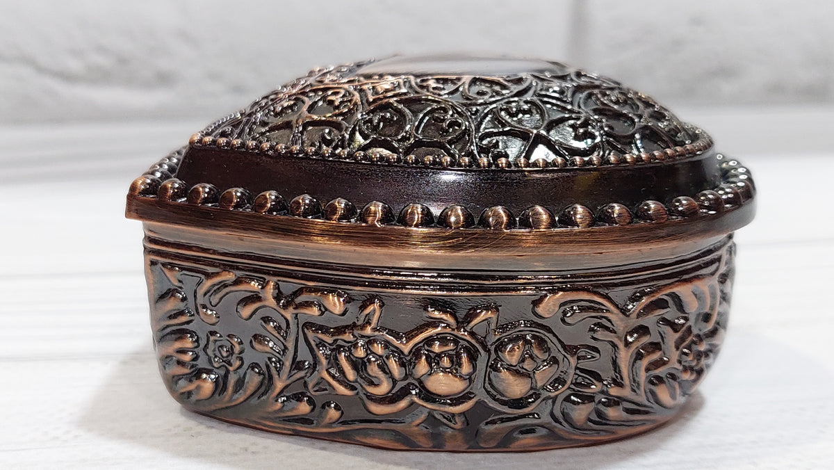 Beautiful heart shaped box