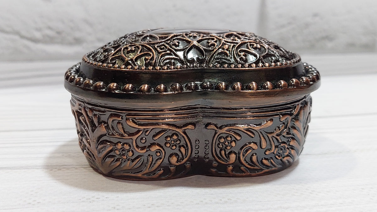 Beautiful heart shaped box